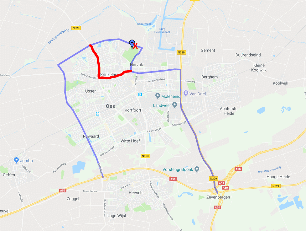 wegomleiding