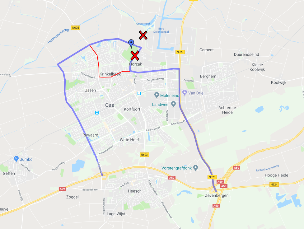 Wegomleiding